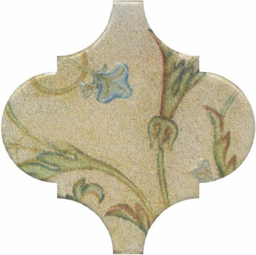 Декор Арабески котто орнамент (OP/A167/65000) 6.5x6.5 от Kerama Marazzi (Россия) в Москве