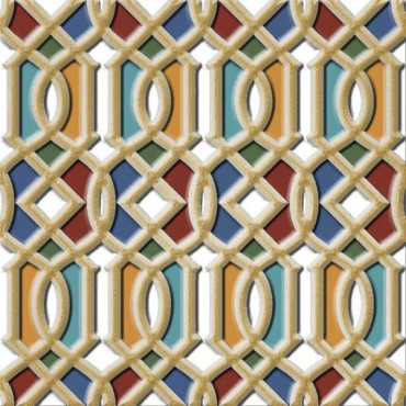 Декор Laceria Celmira 20x20 от Decoramia (Испания) в Москве