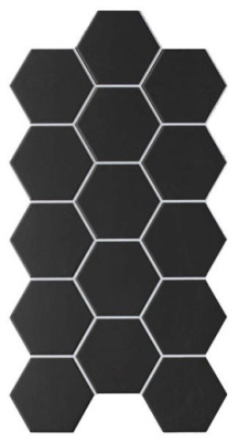 Керамогранит Hex Black (RLD000017) матовая 26.5x51 от Realonda Ceramica (Испания) в Москве