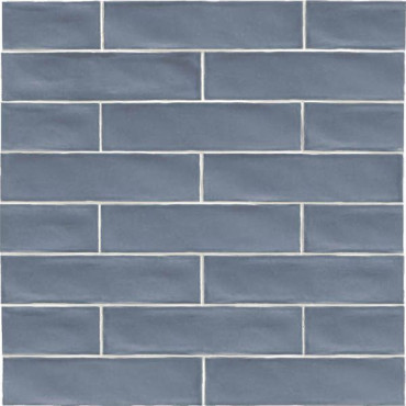 Настенная плитка Backstage Original Blu Brillo 7.5x30 от Mainzu (Испания) в Москве