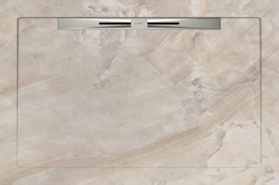 Керамический душевой поддон INCANTO BONE - SLOPE NOVA LINE 120 80x120 от Aquanit (Турция) в Москве