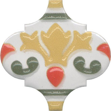 Декор Арабески Майолика орнамент (OS/A28/65000) 6.5x6.5 от Kerama Marazzi (Россия) в Москве