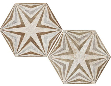 Керамогранит Deco Exagona Texture 3 nat. 34.5x40 от Fioranese Ceramica (Италия) в Москве