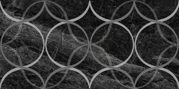 Декор Crystal Resonanse чёрный 30x60 от Laparet в Москве