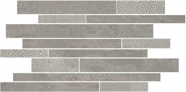 Декор Ламелла SBM010/SG4584 серый мозаичный 25x50.2 от Kerama Marazzi (Россия) в Москве
