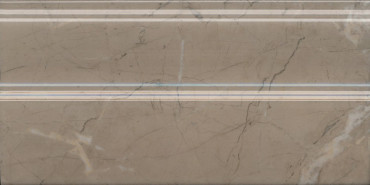 Плинтус Серенада бежевый тёмный глянцевый обрезной (FMA032R) 30x15x1.7 от Kerama Marazzi (Россия) в Москве