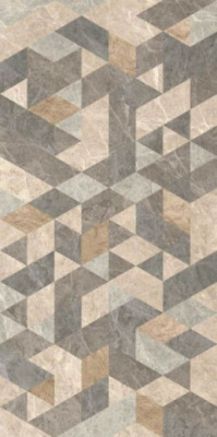 Керамогранит Marmostone Декор "Микс Гео" 7ЛПР R9 9мм (K951329LPR01VTET) 60x120 от Vitra (Турция) в Москве