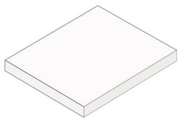 Угловая ступень Marvel Travertine White Vein Scalino Angolare Sx (AF9Y) 33x33 от Atlas Concorde (Италия) в Москве
