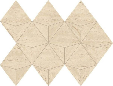 Мозаика Marvel Travertine Sand Mosaico Origami (AF9K) 28x41 от Atlas Concorde (Италия) в Москве