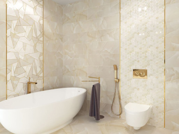 Плитка ONYX KARAMEL/TITAN (Delacora) в Москве