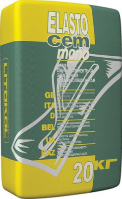 Смесь гидроизоляционная Elastocem MONO серый (мешок 20кг) от Litokol (Россия) в Москве