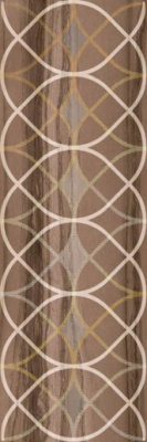 Декор Модерн Марбл 2 темный 1664-0007 20x60 от Lasselsberger Ceramics (Россия) в Москве