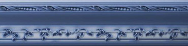 Бордюр Cornisa Lirios azul 5x20 от Decoramia (Испания) в Москве
