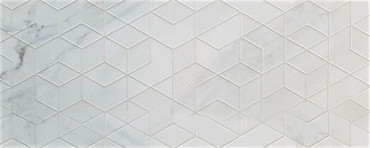Декор DECOR.1212 Blanco DIAMOND 40x120 от Porcelanite Dos (Испания) в Москве