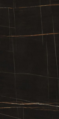 Керамогранит Ultra Marmi SAHARA NOIR Lev Silk (6mm) 150x75 от Ariostea (Италия) в Москве