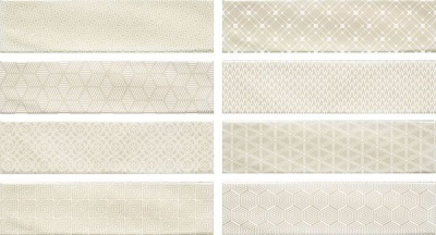 Настенная плитка DECOR OPAL IVORY (8 видов) 7.5x30 от Cifre Ceramica (Испания) в Москве