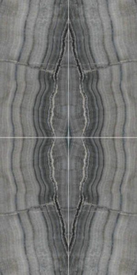 Панно SKOR.B.MATCH BLACK.RL S/4 (из 4 шт. 60x120 (79412)) 120x240 от Cerdomus (Италия) в Москве