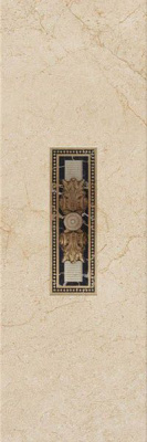 Декор Dec. PORTORO MEDICI MARFIL 25x75 от Kerlife Ceramicas (Испания) в Москве
