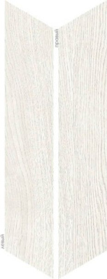 Керамогранит ELEGANCE WHITE CHEV (лев+прав) 8x40 от Oset (Испания) в Москве