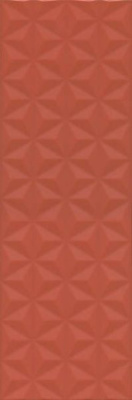 Настенная плитка Диагональ красный структура обрезной (12120R) 25x75 от Kerama Marazzi (Россия) в Москве