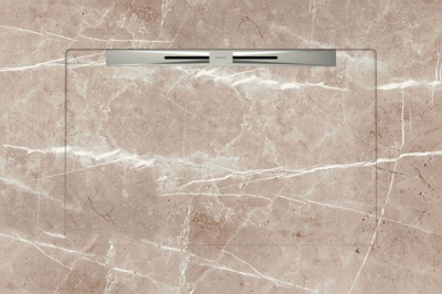 Керамический душевой поддон LUXOR LIGHT BROWN - SLOPE NOVA LINE 90x135 от Aquanit (Турция) в Москве