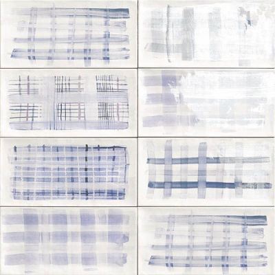 Декор Deco Aquarel Blu Brillo 15x30 от Mainzu (Испания) в Москве