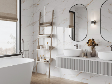 Плитка CALACATTA SHARP GOLD (Ceradim) в Москве