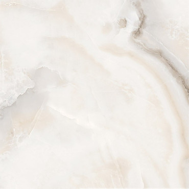 Керамогранит CLOUDY Onyx White Glossy 60x60 от ITC (Индия) в Москве