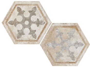 Керамогранит Deco Exagona(Esagona) Texture 1 nat. 34.5x40 от Fioranese Ceramica (Италия) в Москве