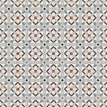 Декор Demel Multicolor 20x20 от Vives Ceramica (Испания) в Москве