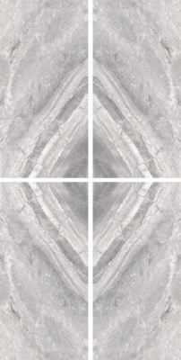 Керамогранит SUPREME Book Match Silver Levigato S/4 (77538) 60x120x1.2x2.4 от Cerdomus (Италия) в Москве
