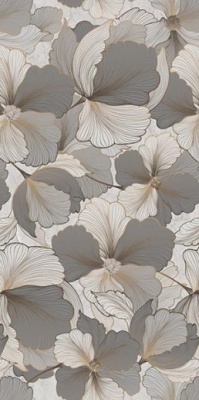Керамогранит Awetic Bianco Decor Glossy 60x120 от Colortile (Индия) в Москве