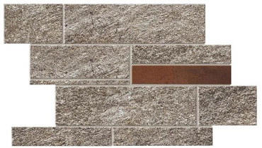 Мозаика Norde Piombo Brick Corten (A599) 39x27.8 от Atlas Concorde (Италия) в Москве