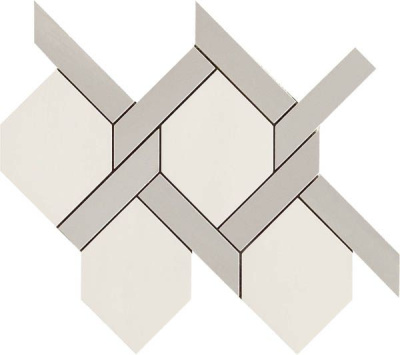 Мозаика SPOTLIGHT MOSAIC CASSETTONE GREY L ( pz 12) 21x26 от DOM Ceramiche (Италия) в Москве