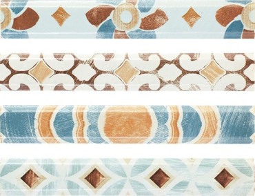 Бордюр Amarcord S/ST Mix 3x20 от Del Conca (Италия)