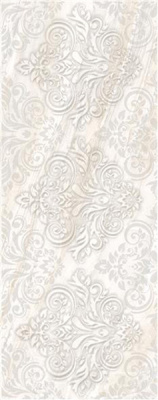 Настенная плитка Palasio flower Grey (9221) 30x75 от Sina Tile (Иран) в Москве