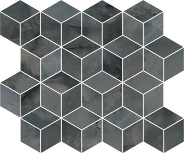 Декор Джардини T017/14024 серый темный мозаичный 37.5x45 от Kerama Marazzi (Россия) в Москве