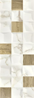 Настенная плитка PRECIOUS GOLD CALACATTA GOLD RISE MATT RET 35x100 от Love Tiles (Португалия) в Москве
