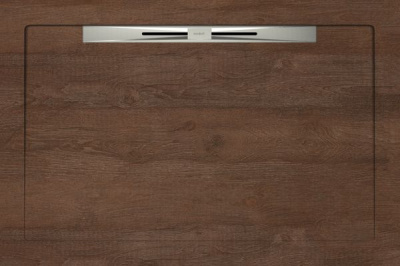 Керамический душевой поддон OAKWOOD RED BROWN - SLOPE NOVA LINE 120 80x120 от Aquanit (Турция) в Москве