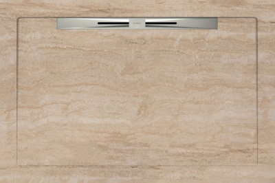 Керамический душевой поддон TRAVERTEN GOLD - SLOPE NOVA LINE 120 80x120 от Aquanit (Турция) в Москве