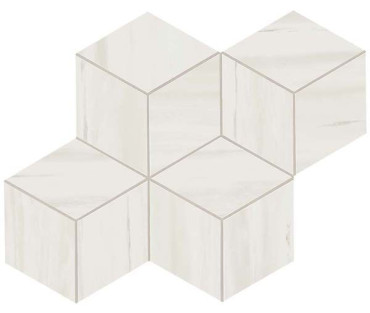 Мозаика керамогранит Marvel Stone Bianco Dolomite Mosaico Esag. Lapp. (AS2G ) 30x35 от Atlas Concorde (Италия) в Москве