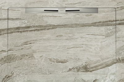 Керамический душевой поддон MISTO GREY - SLOPE NOVA LINE 120 80x120 от Aquanit (Турция) в Москве