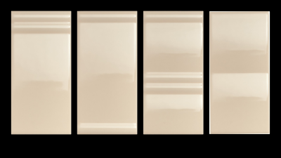 Керамическая плитка для стен 41zero42 MOU Butter Glossy Mix 6,2x12,5 (4101107) в Москве