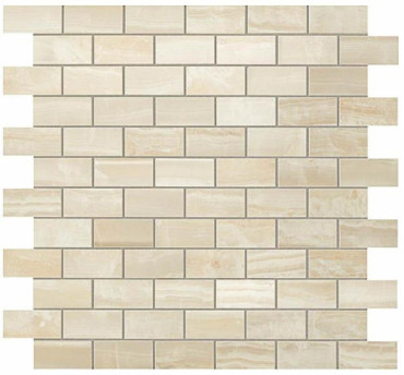 Мозаика S.O. Ivory Chiffon Brick Mosaic 30.5x30.5 от Atlas Concorde (Россия) в Москве