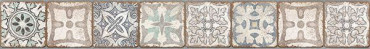 Бордюр Majolica многоцветный (MA1J452DT) 8x59.8 от Cersanit (Россия) в Москве