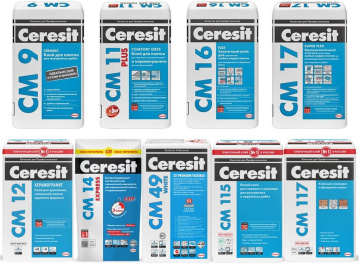 КЛЕЙ ДЛЯ ПЛИТКИ (Ceresit) в Москве