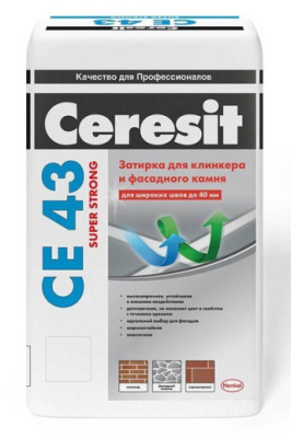 Затирка CE 43 высокопрочная (багамы 43) 25кг от Ceresit (Россия) в Москве