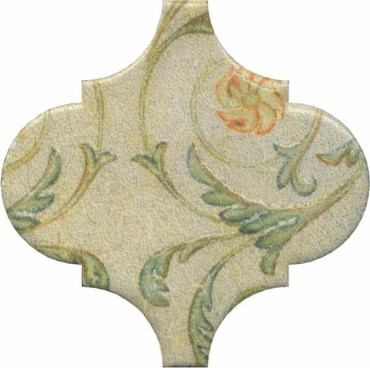 Декор Арабески котто орнамент (OP/A165/65000) 6.5x6.5 от Kerama Marazzi (Россия) в Москве
