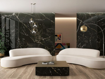 Керамогранит PORTLOREN BLACK BIG SIZES (TAU Ceramica) в Москве