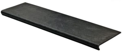 Фронтальная ступень RIVERSTONE BLACK MATT 32.5x120 матовая от Seranit (Турция) в Москве